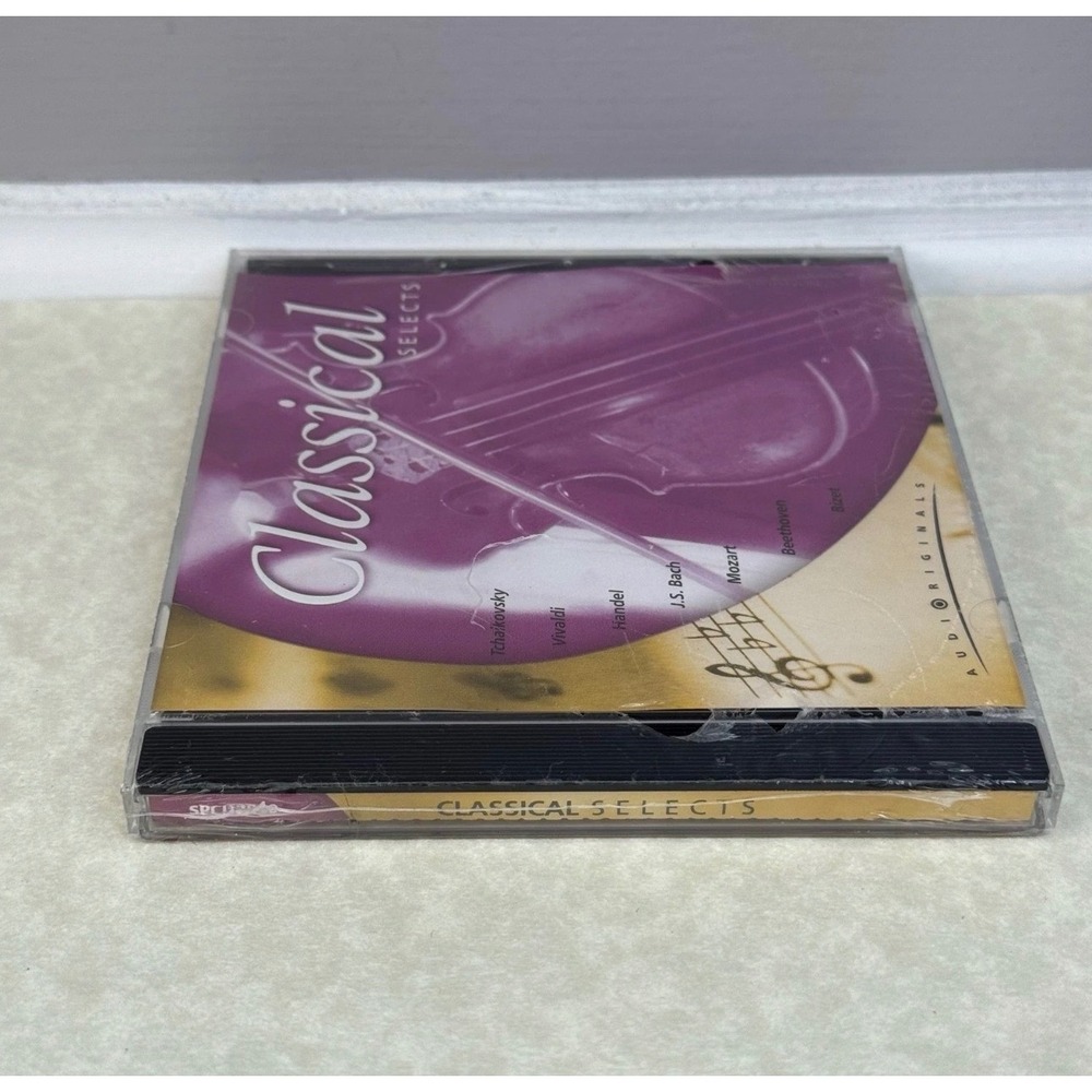 Classical Selects Audio Originals CD Tchaikovsky Vivaldi Mozart New Sealed 2000 - Picture 4 of 4